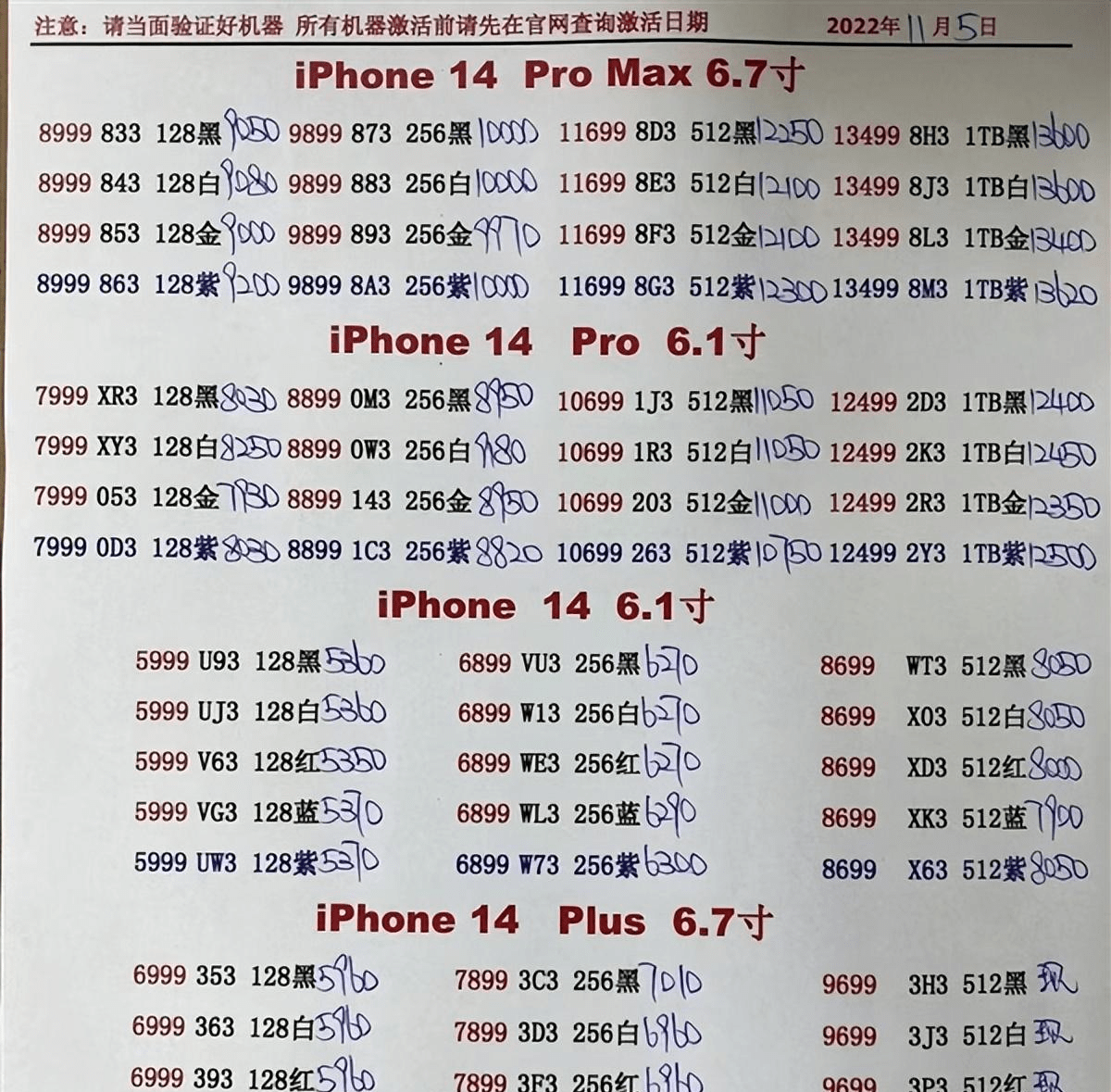 华为手机没电开机怎么回事
:iPhone 14Pro系列又涨价？