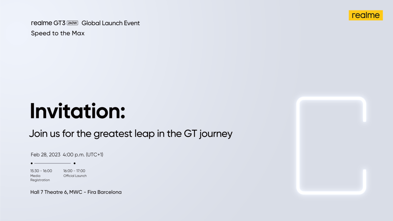 华为6月将发布的手机
:realme GT3 240W 快充手机将于 2 月 28 日 MWC2023 期间发布-第1张图片-太平洋在线下载